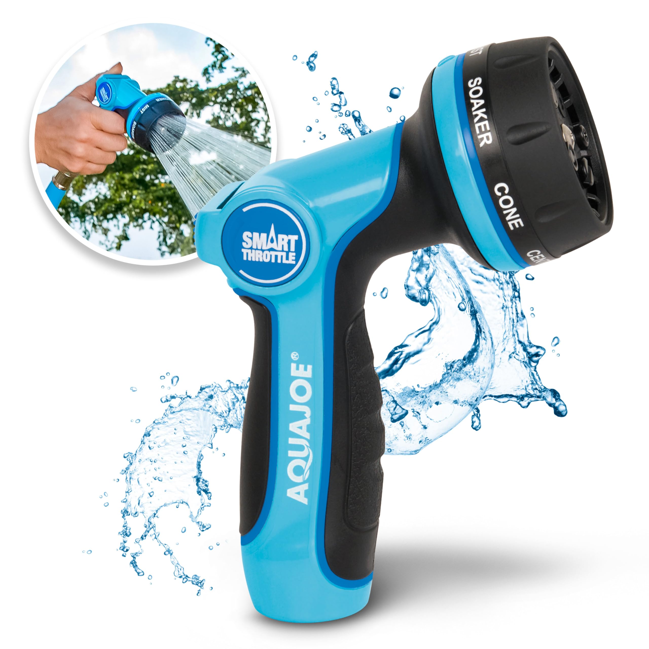Aqua Joe AJHN102 jet spray for powerful cleaning and watering