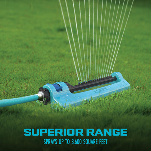 Aqua Joe SJI-OMS16 adjustable range and width up to 3600 sq ft.
