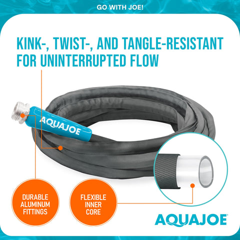 Aqua Joe weather-resistant, dries quickly after use