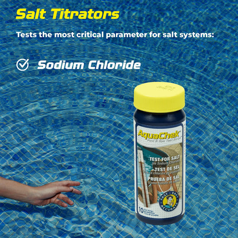 AquaChek Connect app interface guides pool result-based treatment planning.
