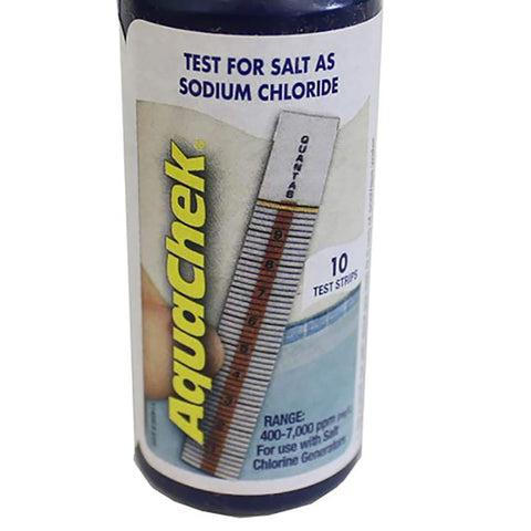 AquaChek packaging close-up highlighting brand clarity