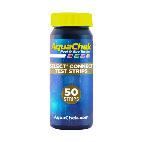 AquaChek Select 541640A seven-in-one test strip for quick, accurate pool water readings.