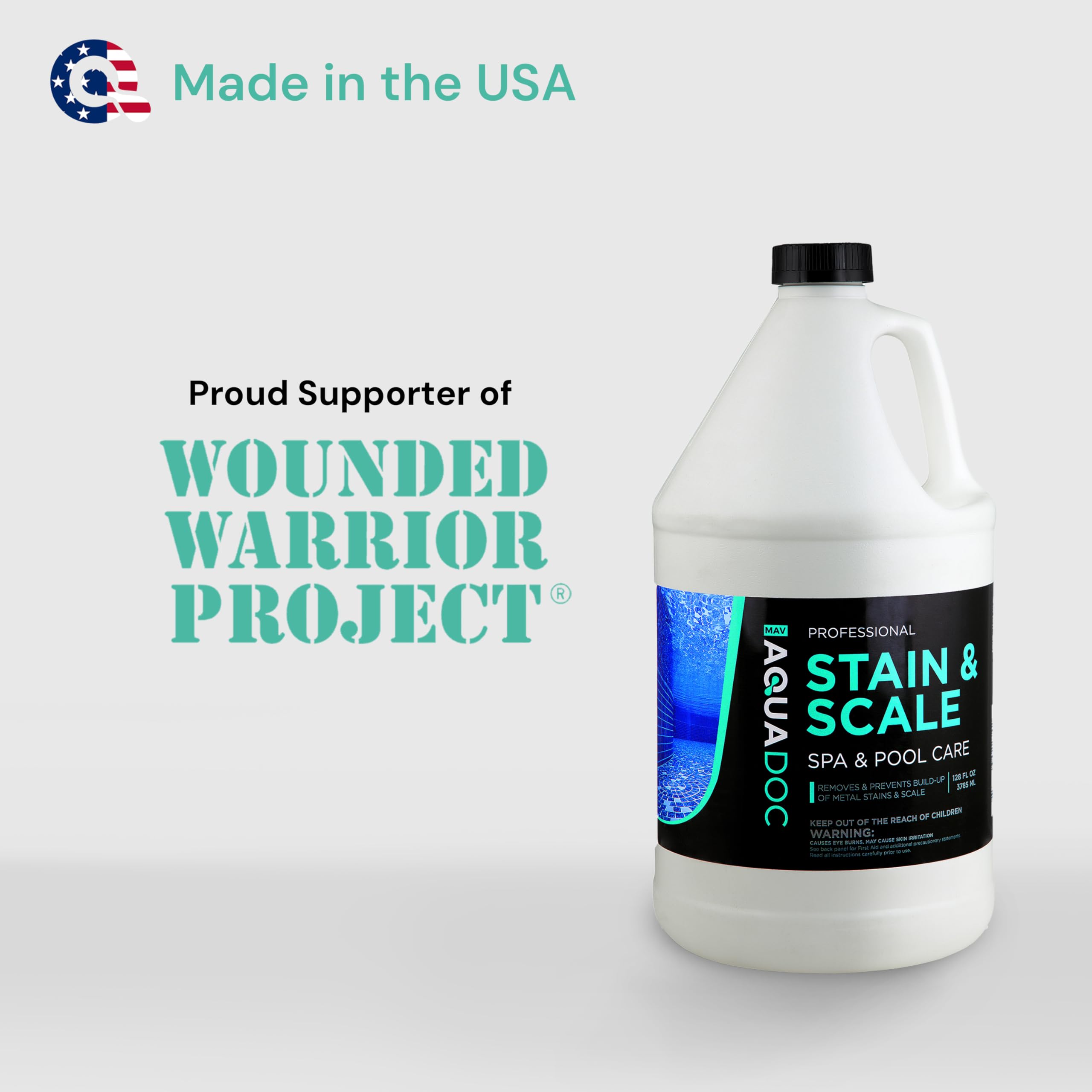 Made in the USA, AquaDoc supports reliable pool care