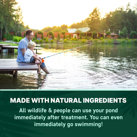 AquaDoc pond sludge reduction helps maintain a cleaner substrate.