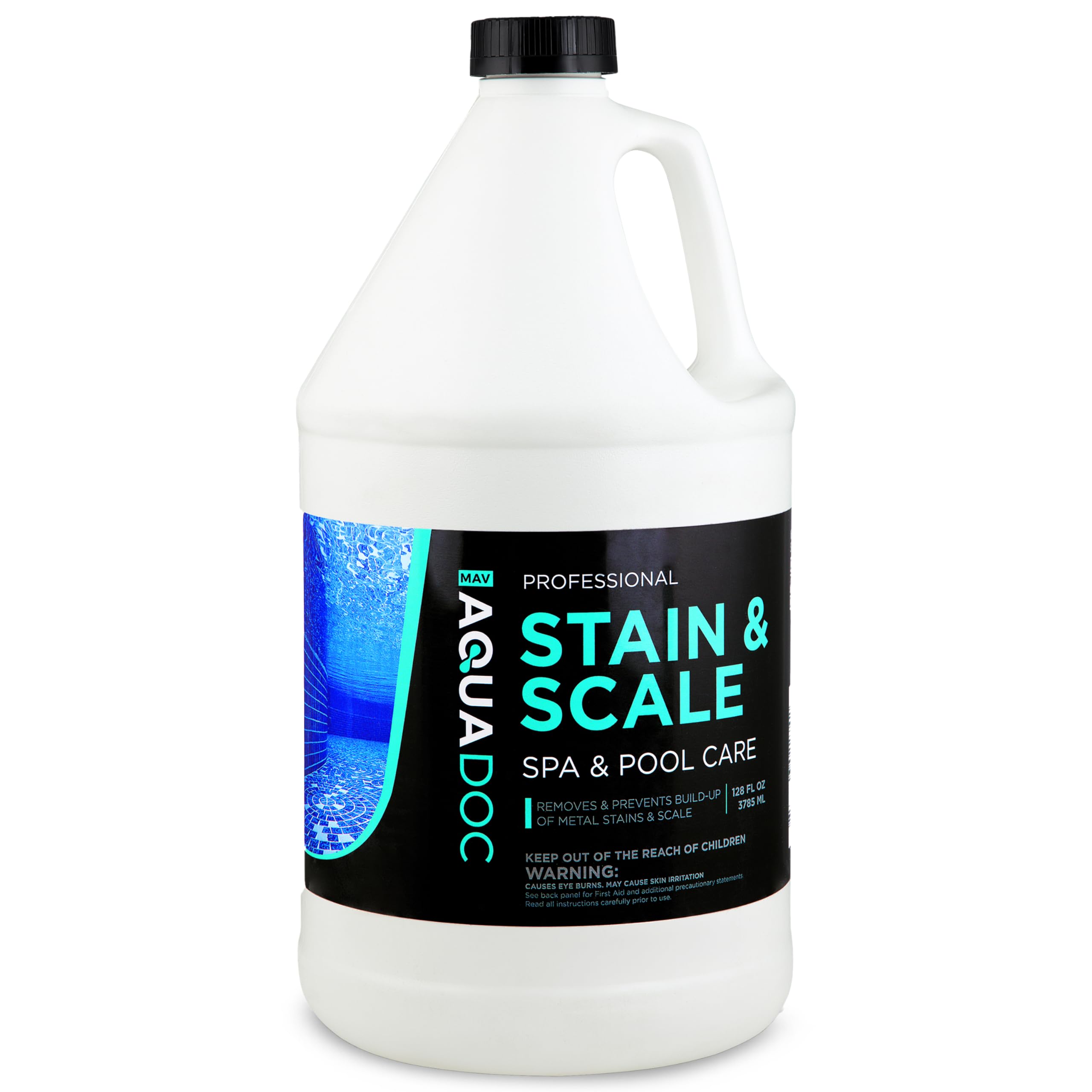 Spa and hot tub maintenance with AquaDoc helps retain surface clarity