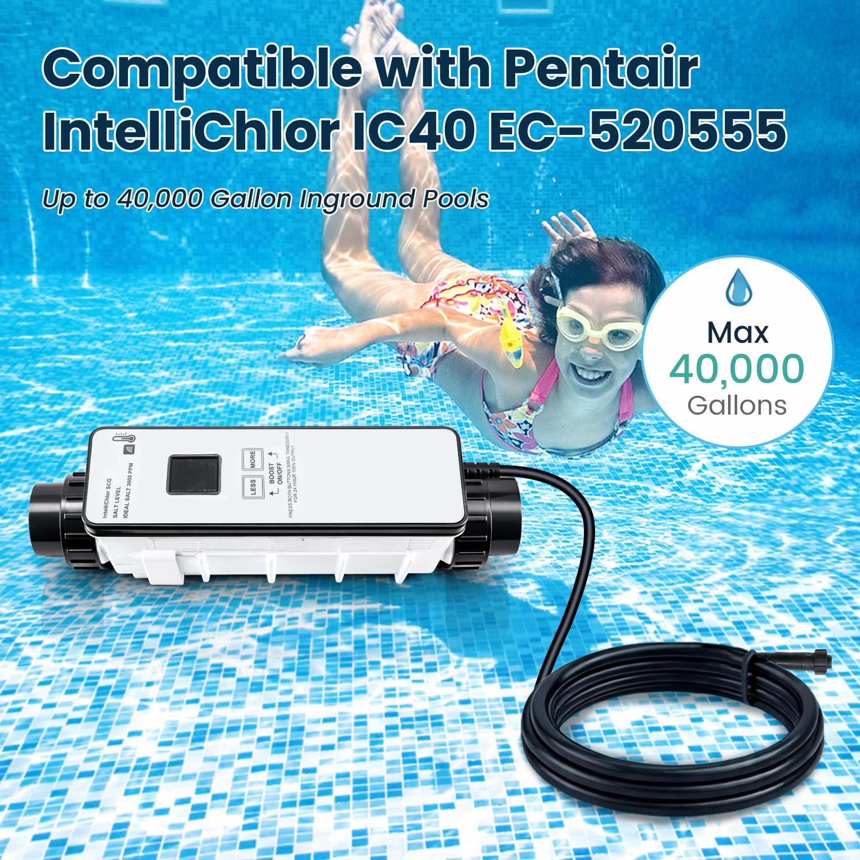 Aqualix IC40 with enhanced flow sensor to reduce false alerts