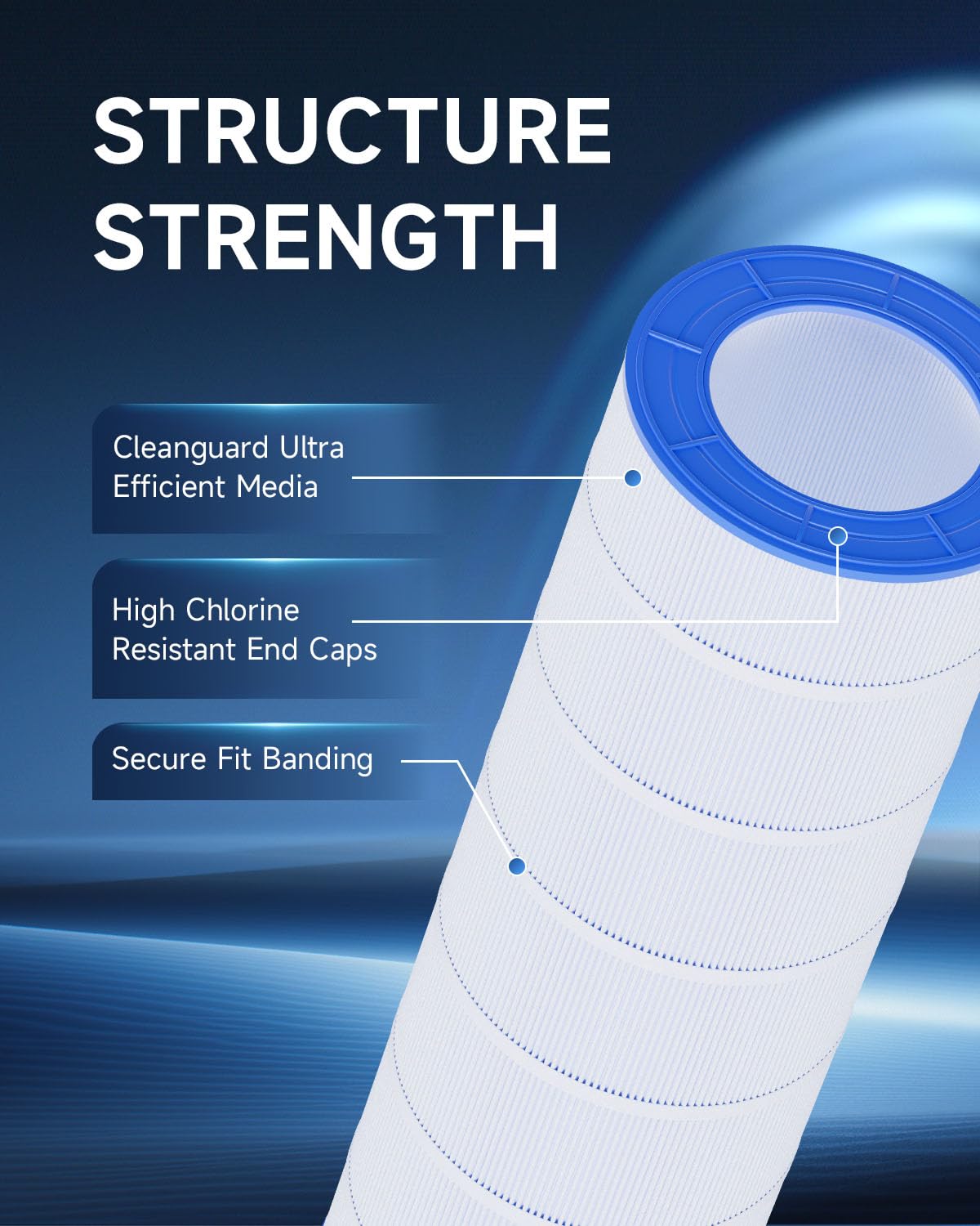 AQUALTRA dirt-locking technology traps debris effectively