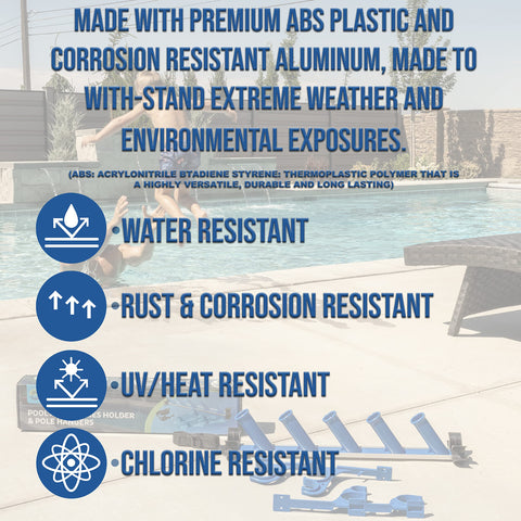 Aquamate Oasis deck and fence installation with screws included for easy mounting.