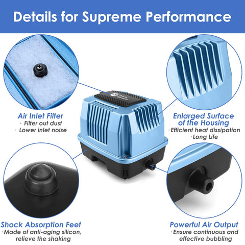 AquaMiracle AP-40 in quiet operation with layered damping for low noise