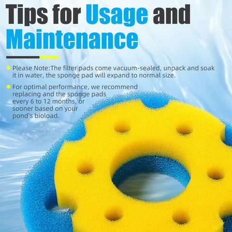 AQUANEAT compatible with VIVOHOME, VIVOGROW, and SUNSUN pond filters.
