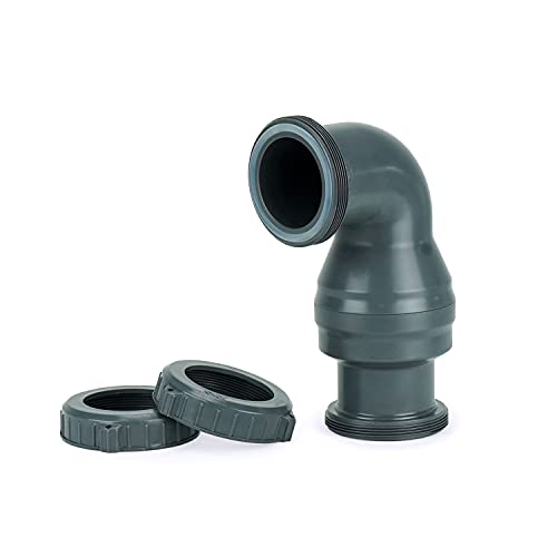 Aquascape Dual Union Check Valve 2.0 has union ends for quick maintenance without tools.