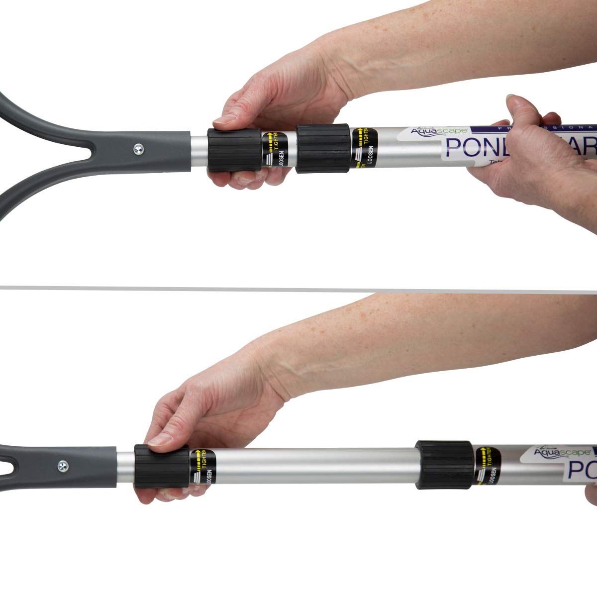 Aquascape Pond Shark Pro collects leaves and debris efficiently.