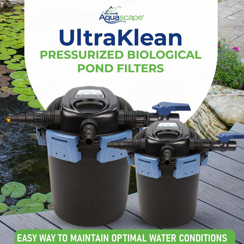Aquascape UltraKlean install kit included for fast setup