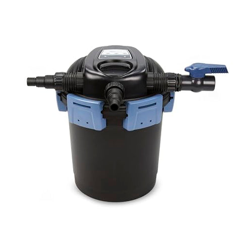 Aquascape UltraKlean UV clarifier close-up with 14W bulb improving water clarity