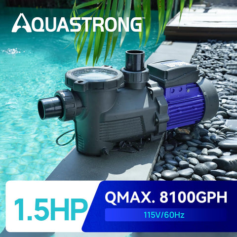 Aquastrong adapters for 1.5 and 2 inch connections for versatile installation