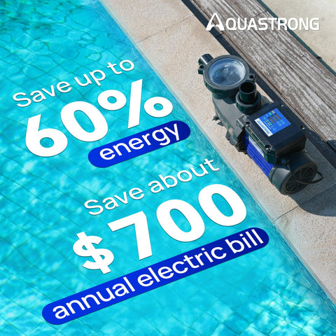 AQUASTRONG 6-foot cord simplifies pool pump setup