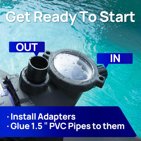 Aquastrong installation highlights dual-use compatibility for above-ground and in-ground pools.
