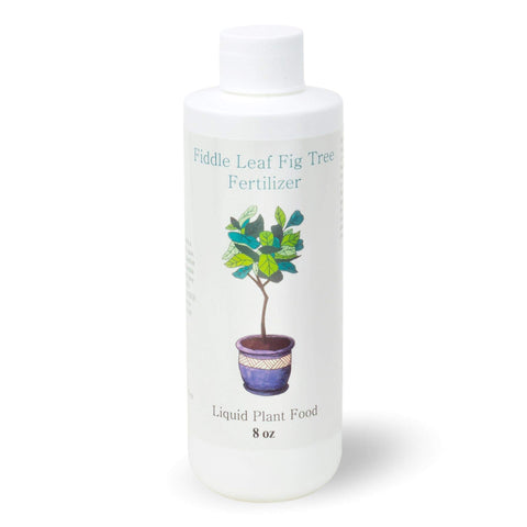 Aquatic Arts Fiddle Leaf Fig Food bottle for gentle nutrient delivery to indoor figs.