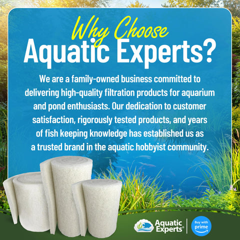 Aquatic Experts eco-friendly pond media for safe aquatic life