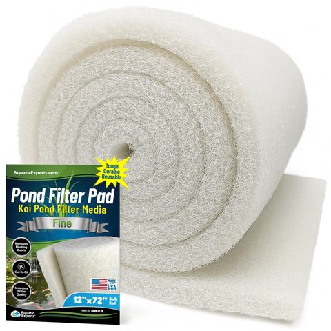 Aquatic Experts Classic koi pond filter pad fine roll closeup, showcasing durable filtration for clear water