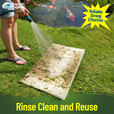 Aquatic Experts US made filter media reinforces quality and reliability