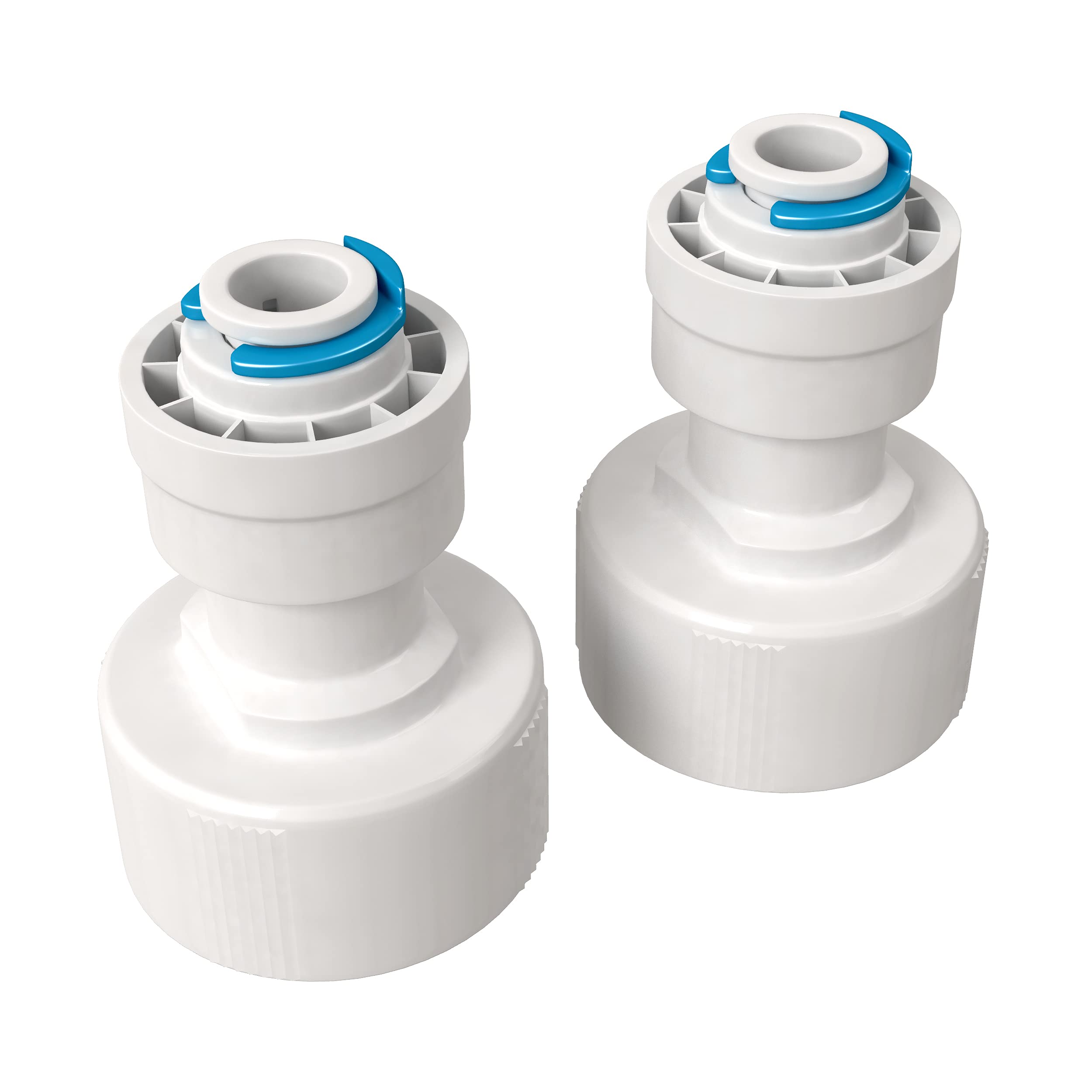Aquatic Life Buddie Fit faucet connector for 1/4-inch tubing, quick and secure setup.