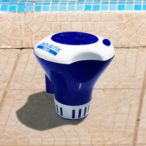 Aquatix Pro compatible with 3-inch tablets including chlorine or bromine.