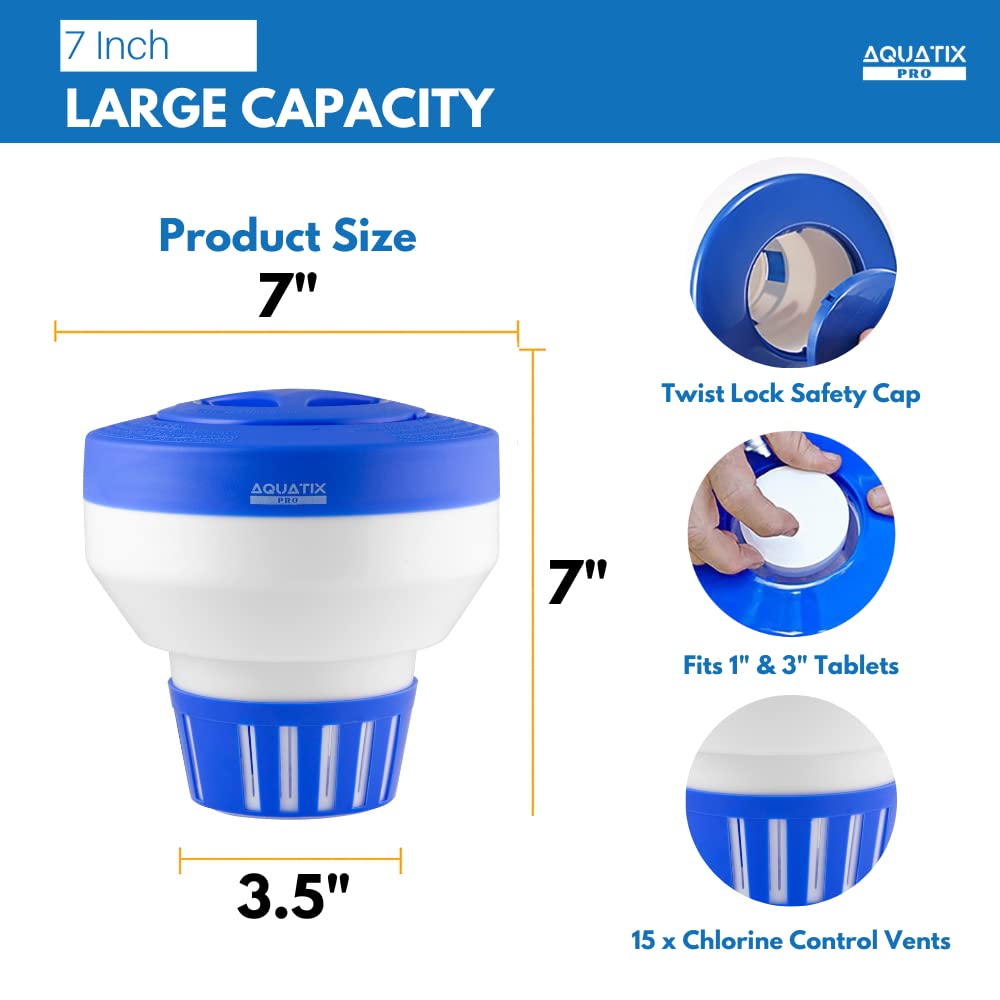 Aquatix Pro simple assembly and quick setup for pool care