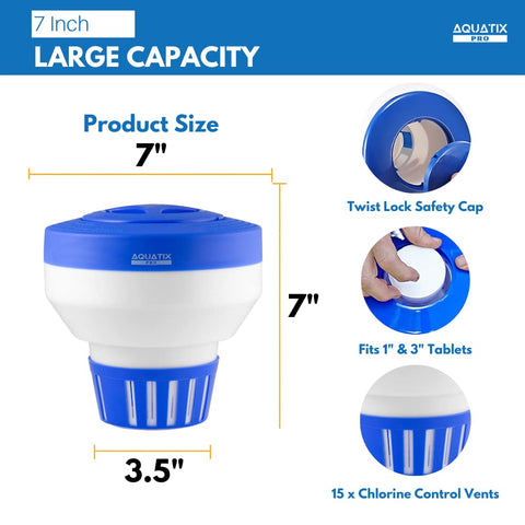 Aquatix Pro simple assembly and quick setup for pool care