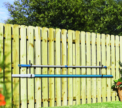 Aquatix Pro fence mount installation guide demonstrates easy wall setup.