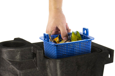 Aquatix Pro Hayward pump basket side view showing compatibility with SPX1600M