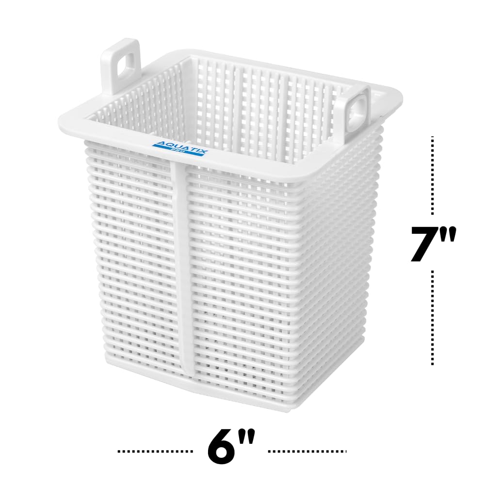Aquatix Pro basket in use for pool pump filtration