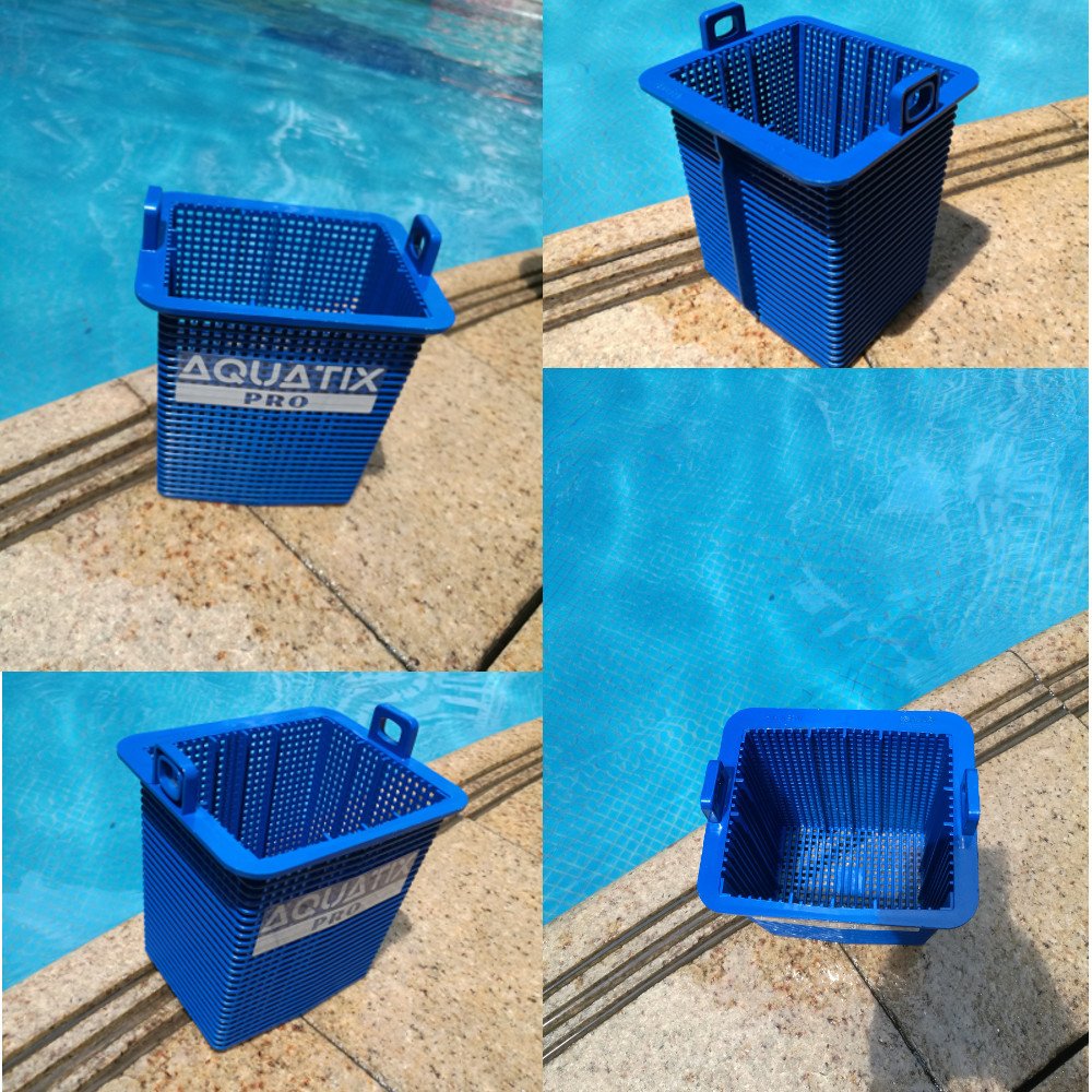 Aquatix Pro heavy-duty Hayward basket construction close-up for durability