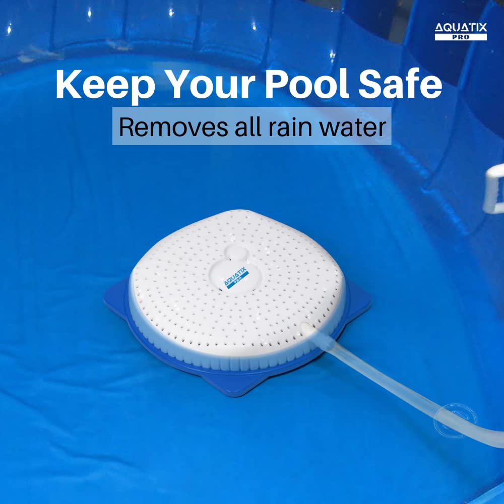 Aquatix Pro 16ft hose for efficient water drainage from pools.