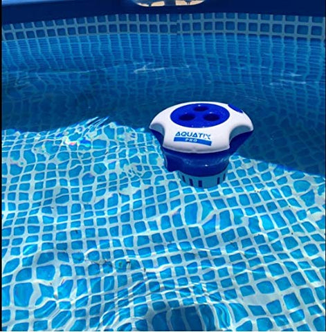 Aquatix Pro locking cap keeps tablets secure during use.