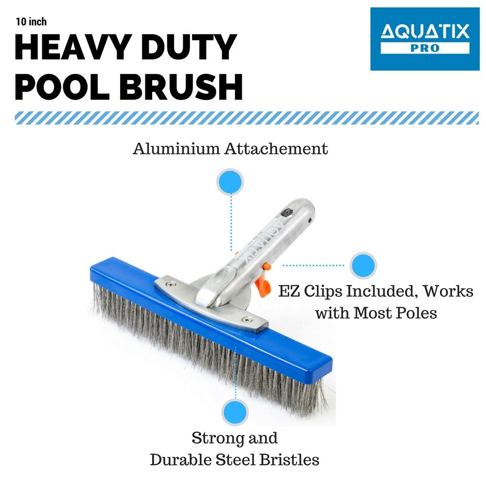 Aquatix Pro compatible with standard poles for quick setup.
