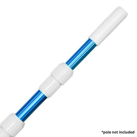 Aquatix Pro universal-fit 1-1/8 diameter makes replacement quick for most standard poles.