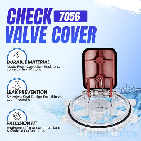 Aquatonics 7056 O-ring provides a tight seal in valve assemblies.