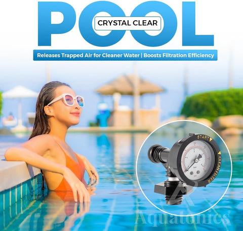 Aquatonics durable brass valve withstands pool and spa environments.