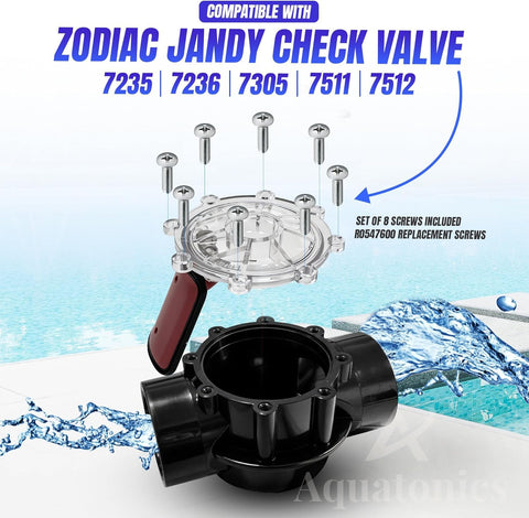 Aquatonics 4.4 inch lid diameter ensures precise fit.