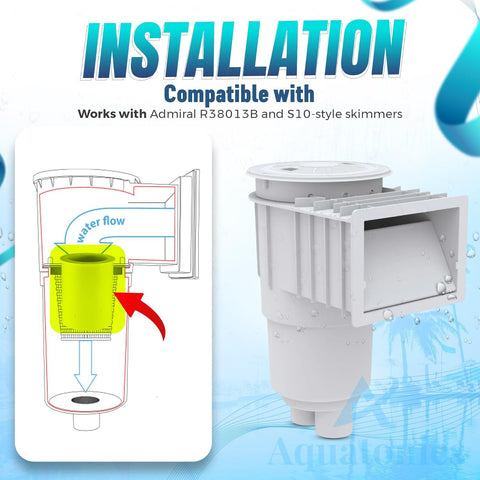 Aquatonics R38013B compatibility with Pentair Admiral B-38 for reliable skimming.