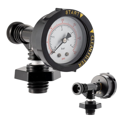 Aquatonics replacement air relief valve improves air release for clearer pool water.