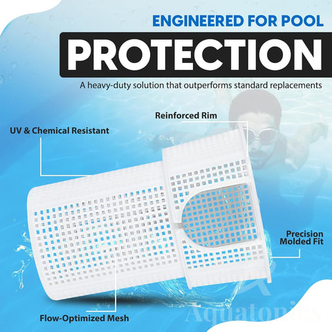 Aquatonics replacement basket 355667, installation-guide view, simple swap keeps flow steady.