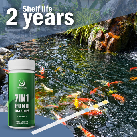 AQUAVERITY pond testing kit suitable for garden ponds and water features.