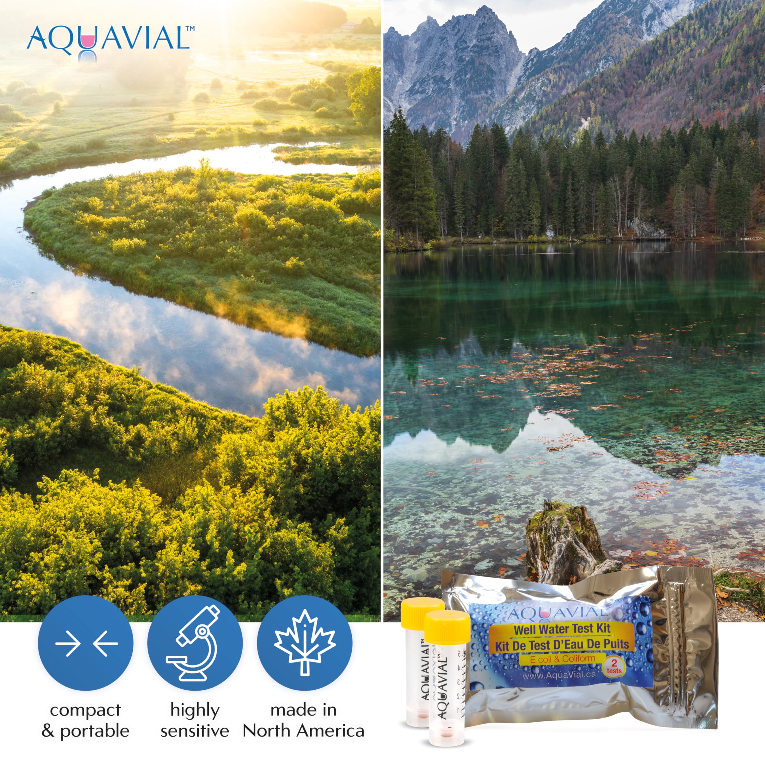 AquaVial two-year shelf life ensures readiness when needed.
