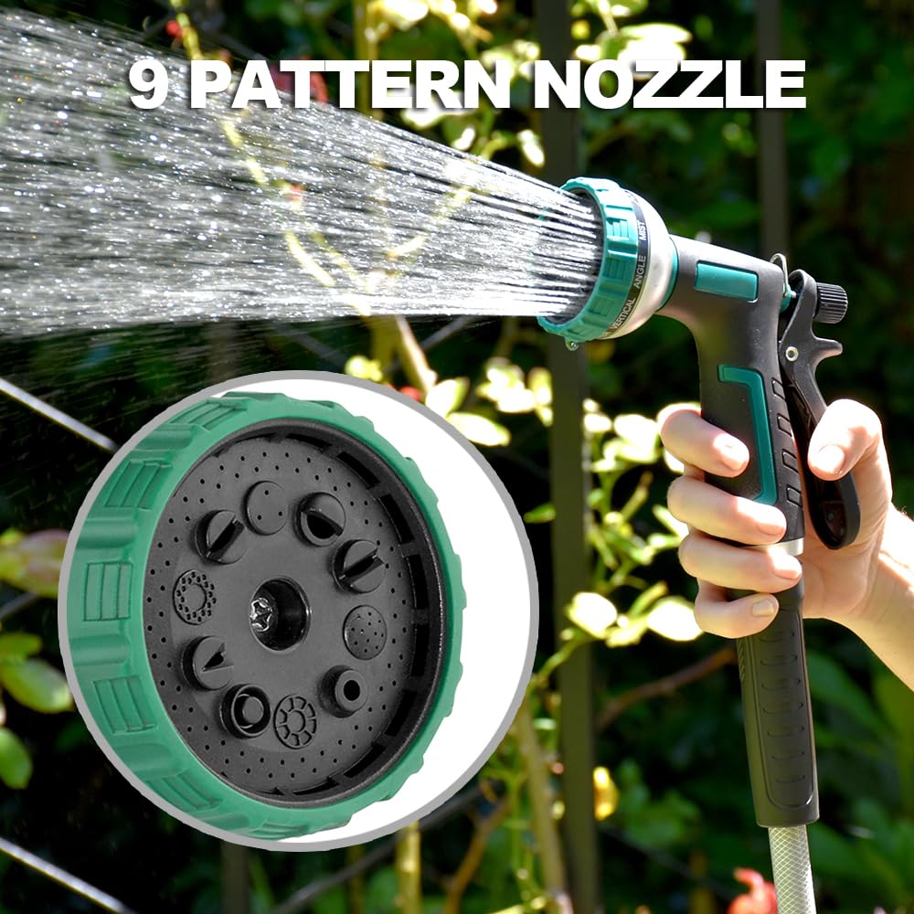 AQUAZILLA 6 ft leader hose for quick connections and reduced bending.