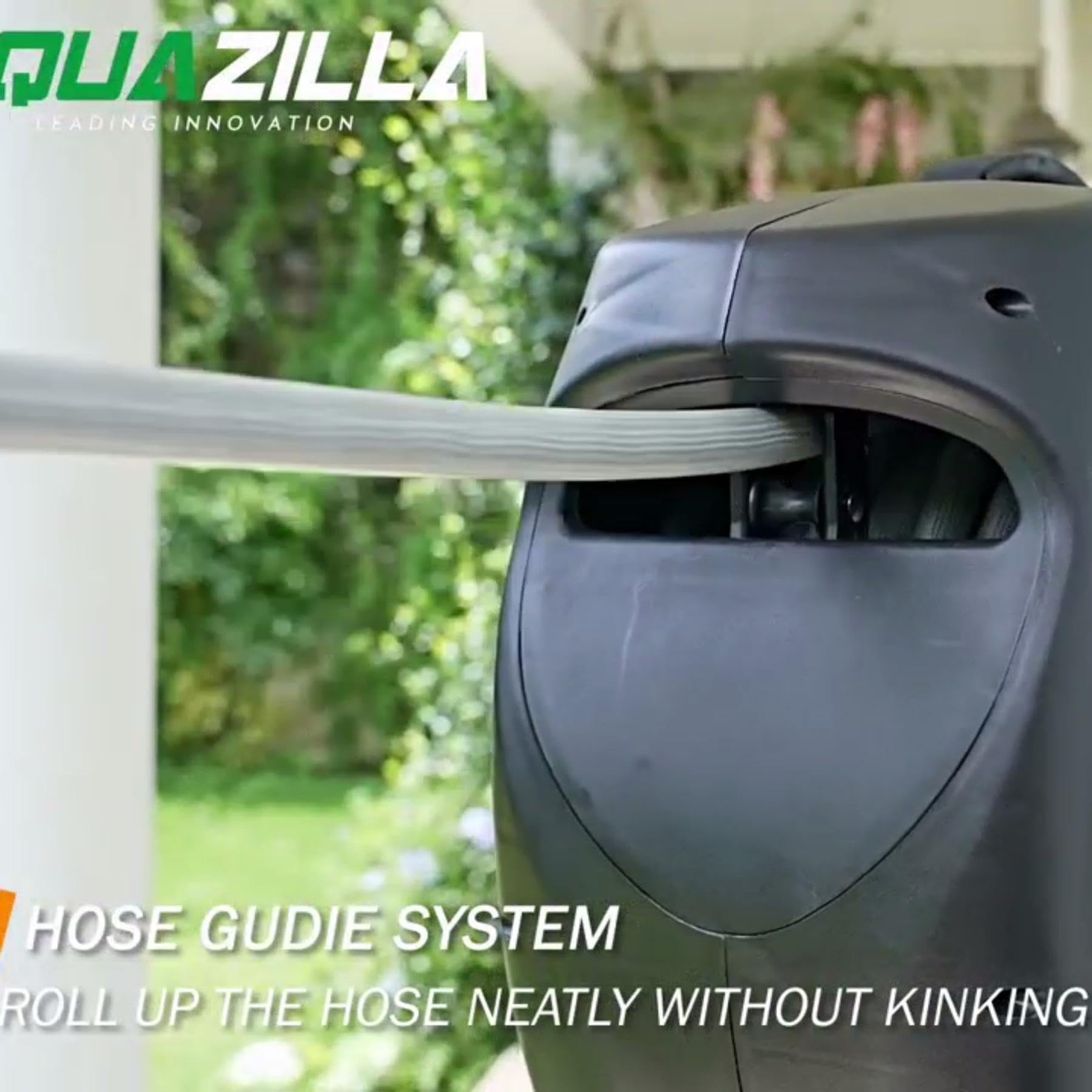 AQUAZILLA 9-pattern sprayer offers versatile watering options for flowers, lawns, and planters.