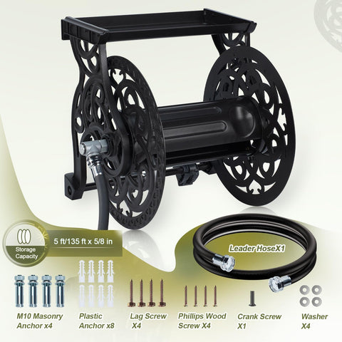 AQUAZILLA leak-proof aluminum connection prevents leaks during watering tasks.