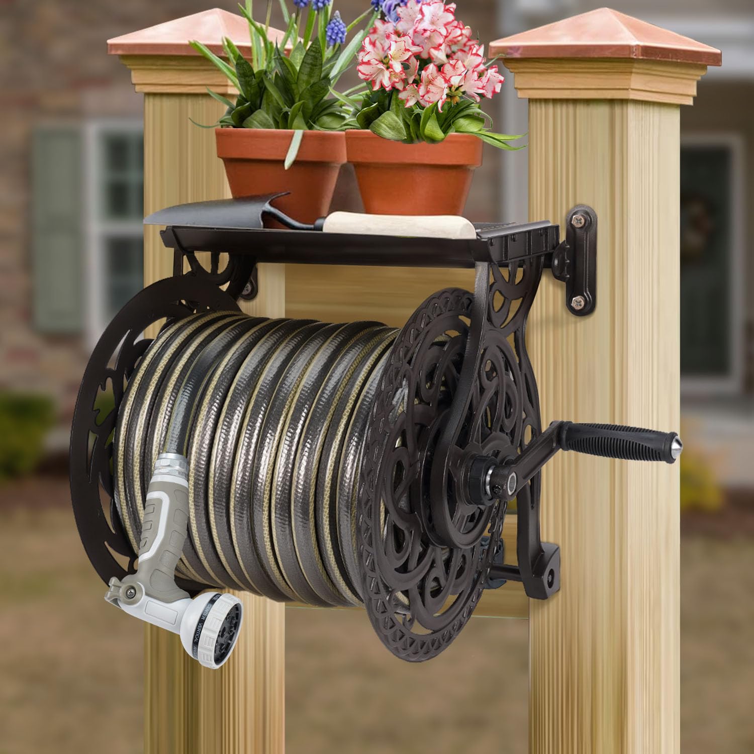 No-leak aluminum water system protects connections from leaks and corrosion.