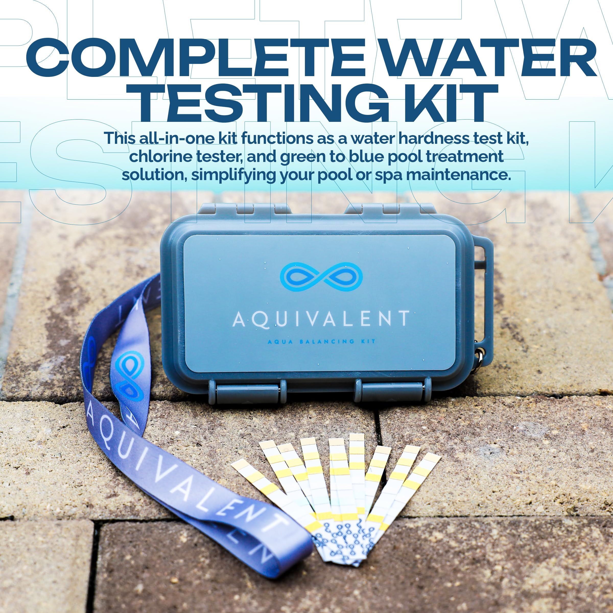 AQUIVALENT Durable waterproof storage case protects the kit